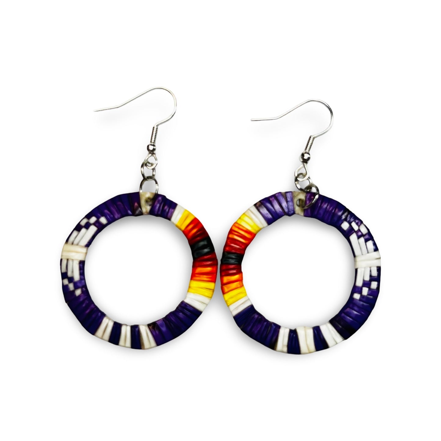 CRC Quill Circle Earrings
