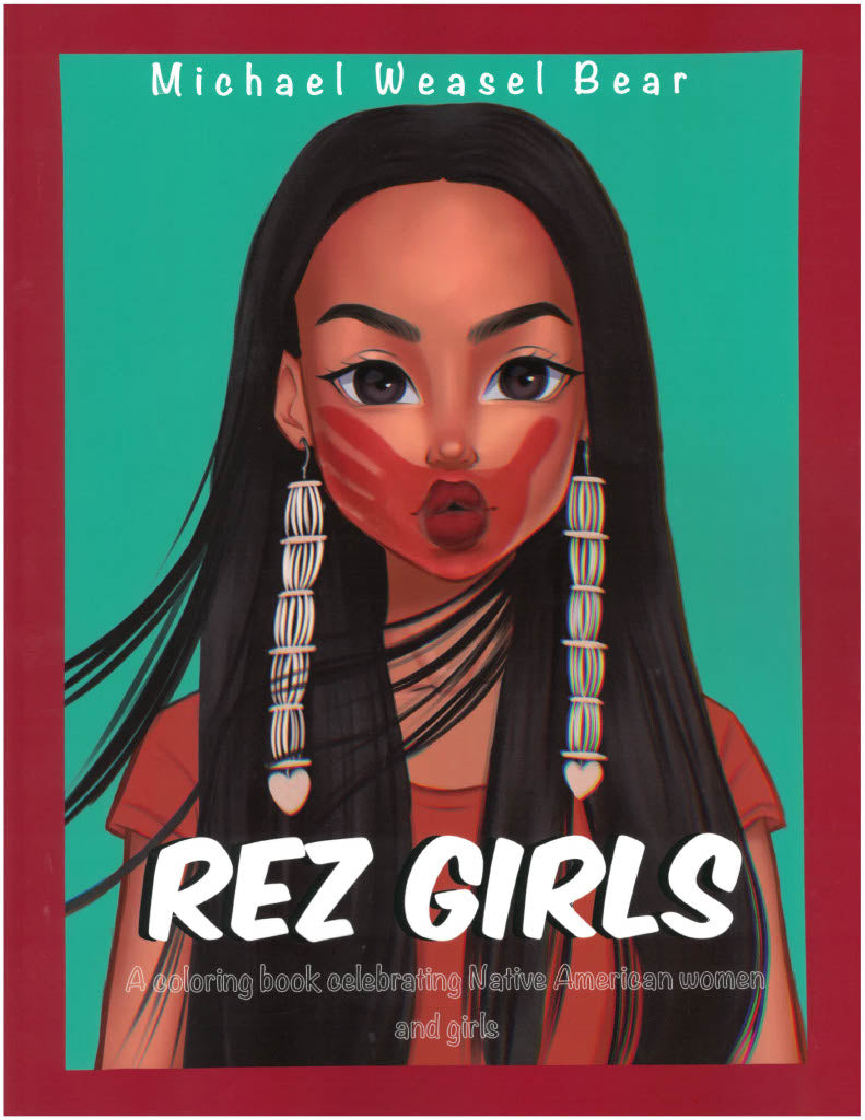 Rez Girls Coloring Book