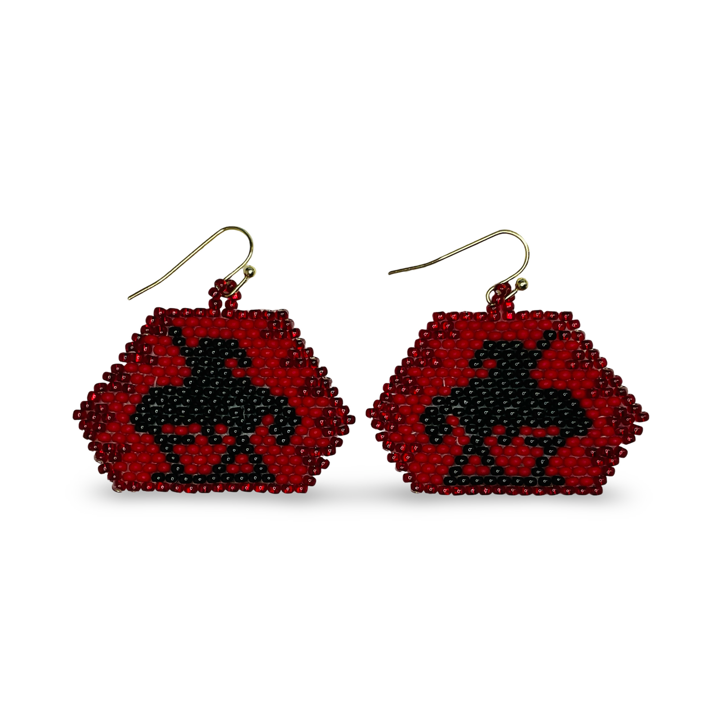 DR Brick Stitch Earrings