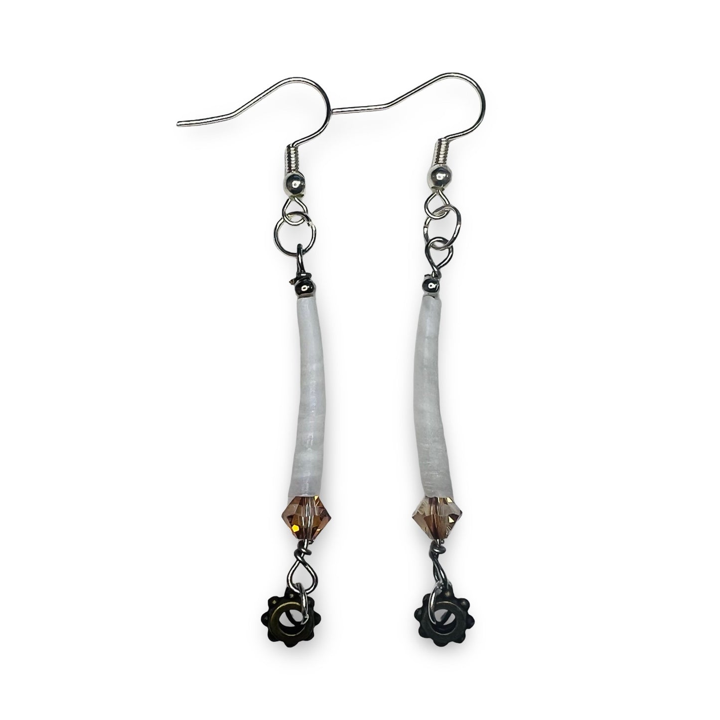 WP Small Dentalium Earrings