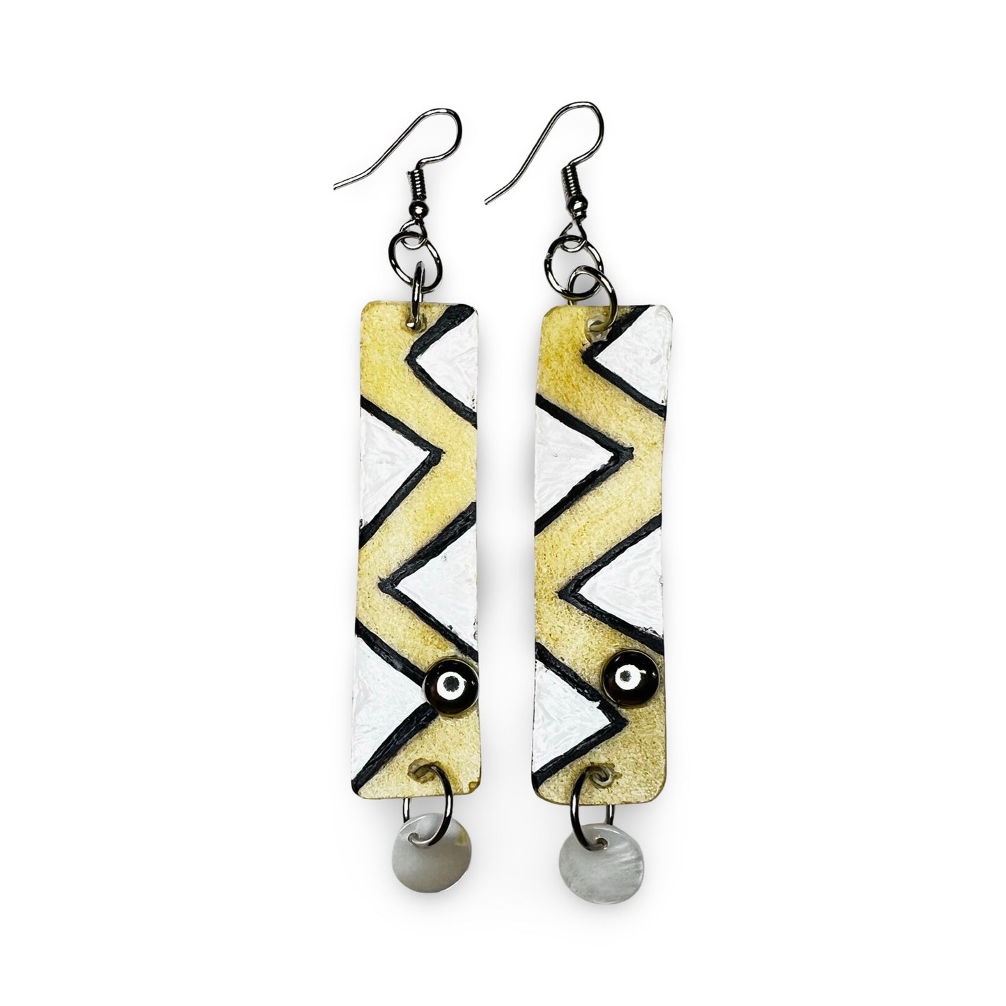 ER Painted Parfleche Earrings