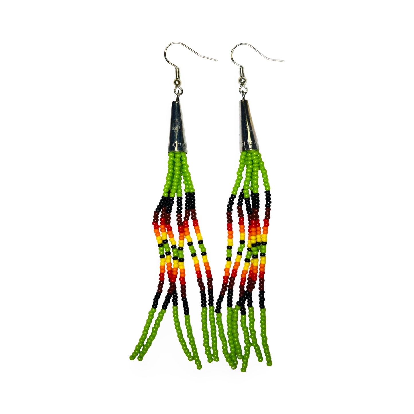 SHMH Beaded Fringe Earrings 2