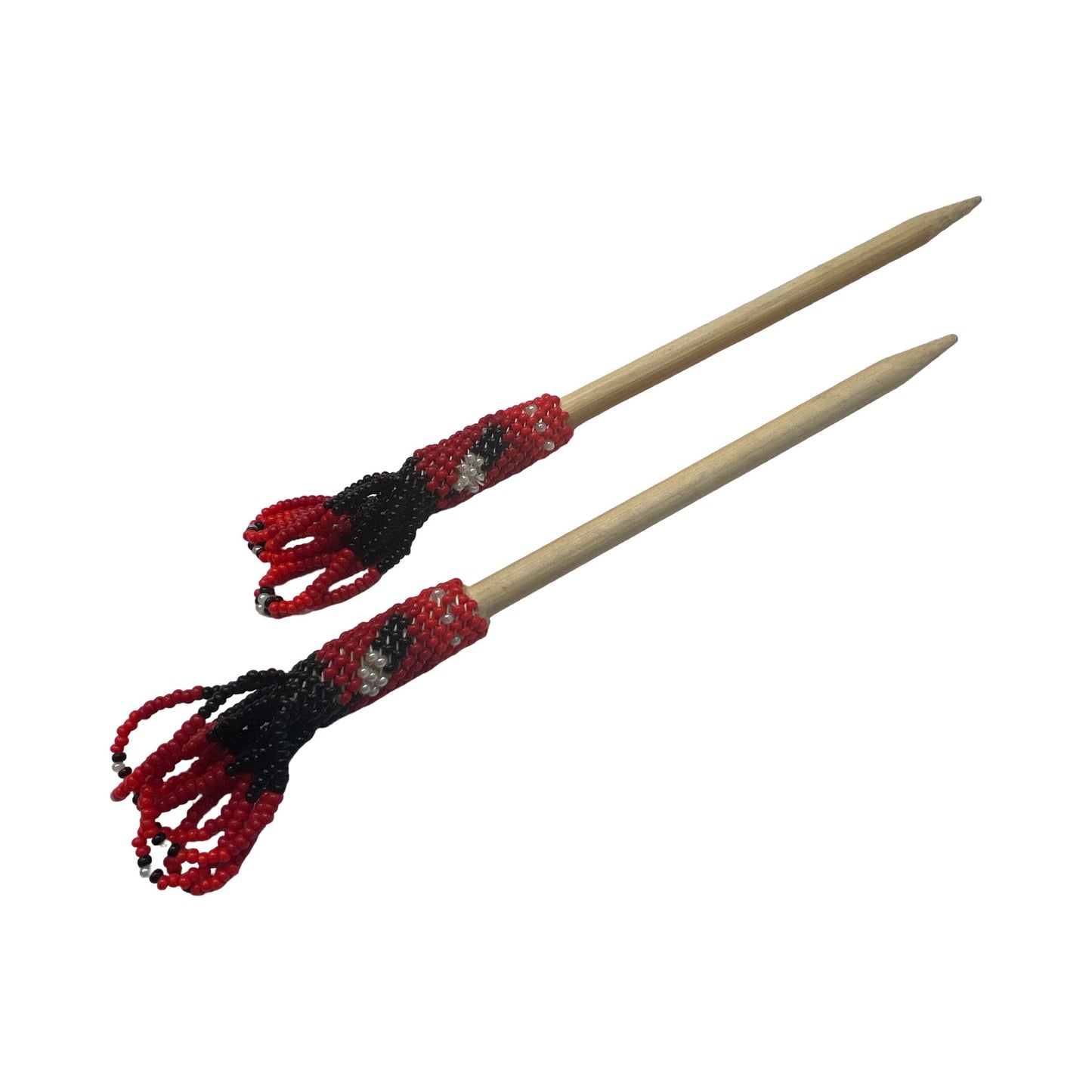 DLB 5" Beaded Hair Sticks