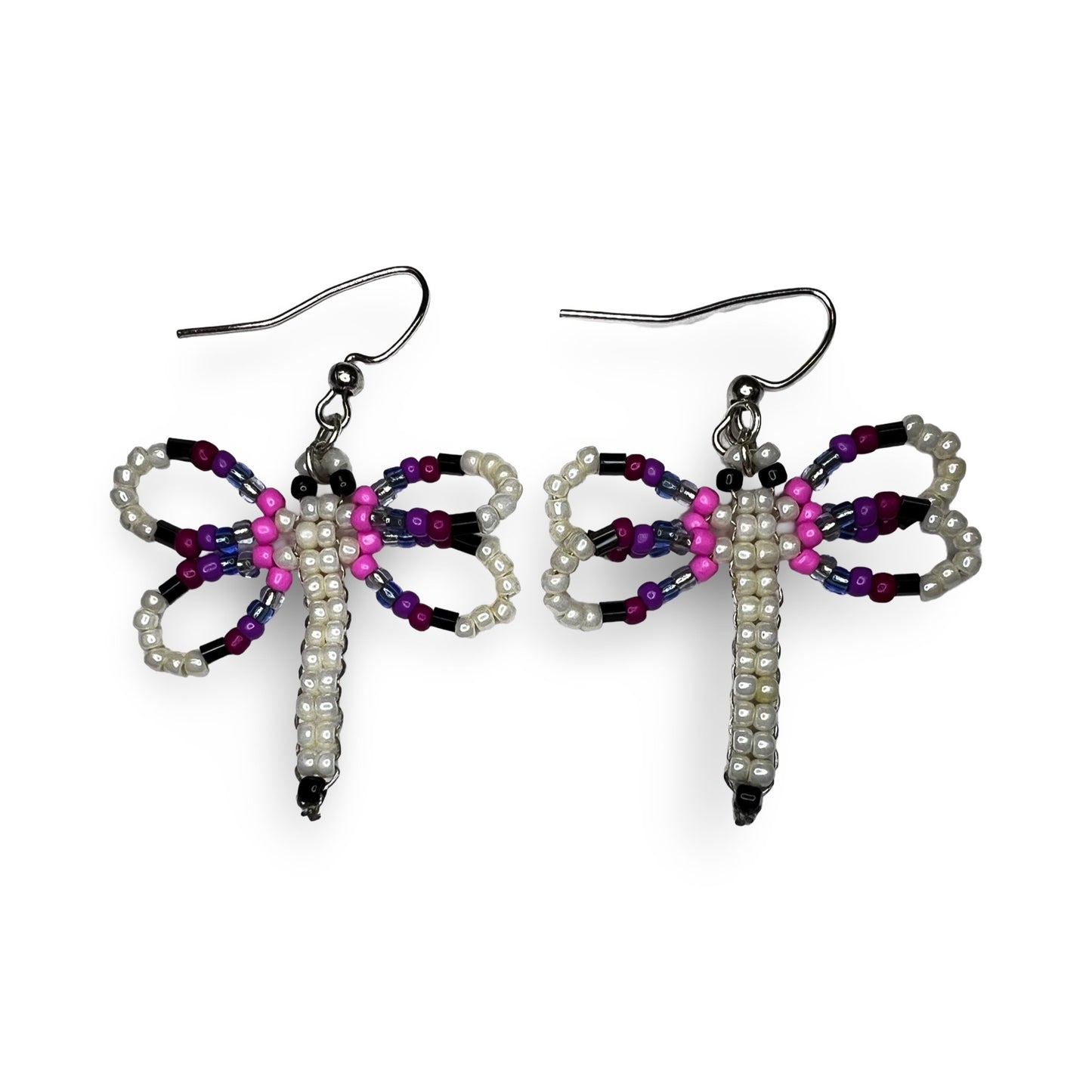 CWT Beaded Dragonfly Earrings