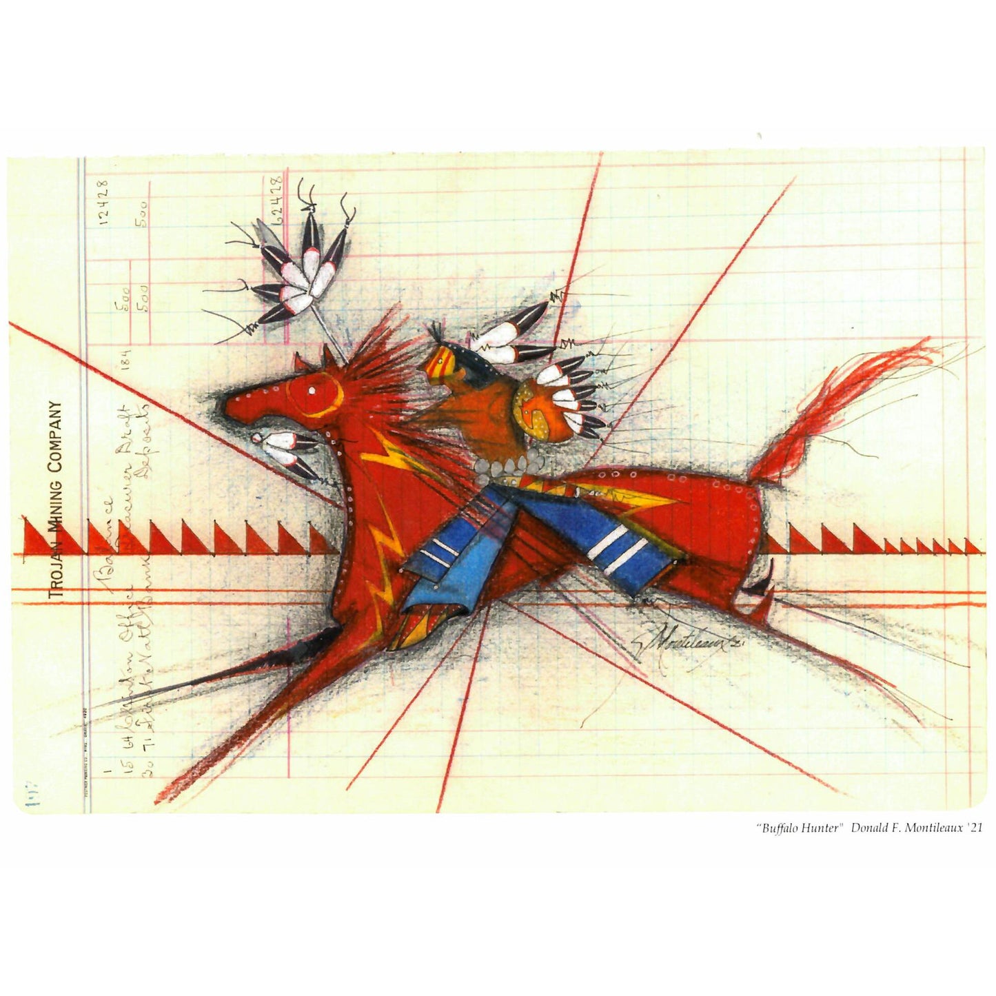 DM Buffalo Hunter Card