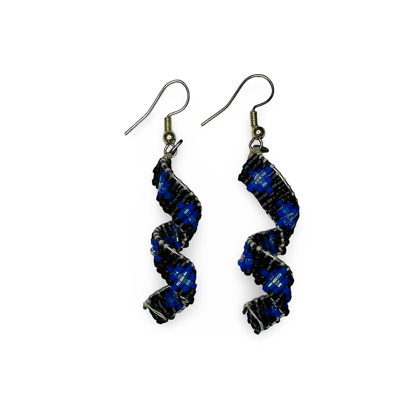 JR Beaded Spiral Earrings