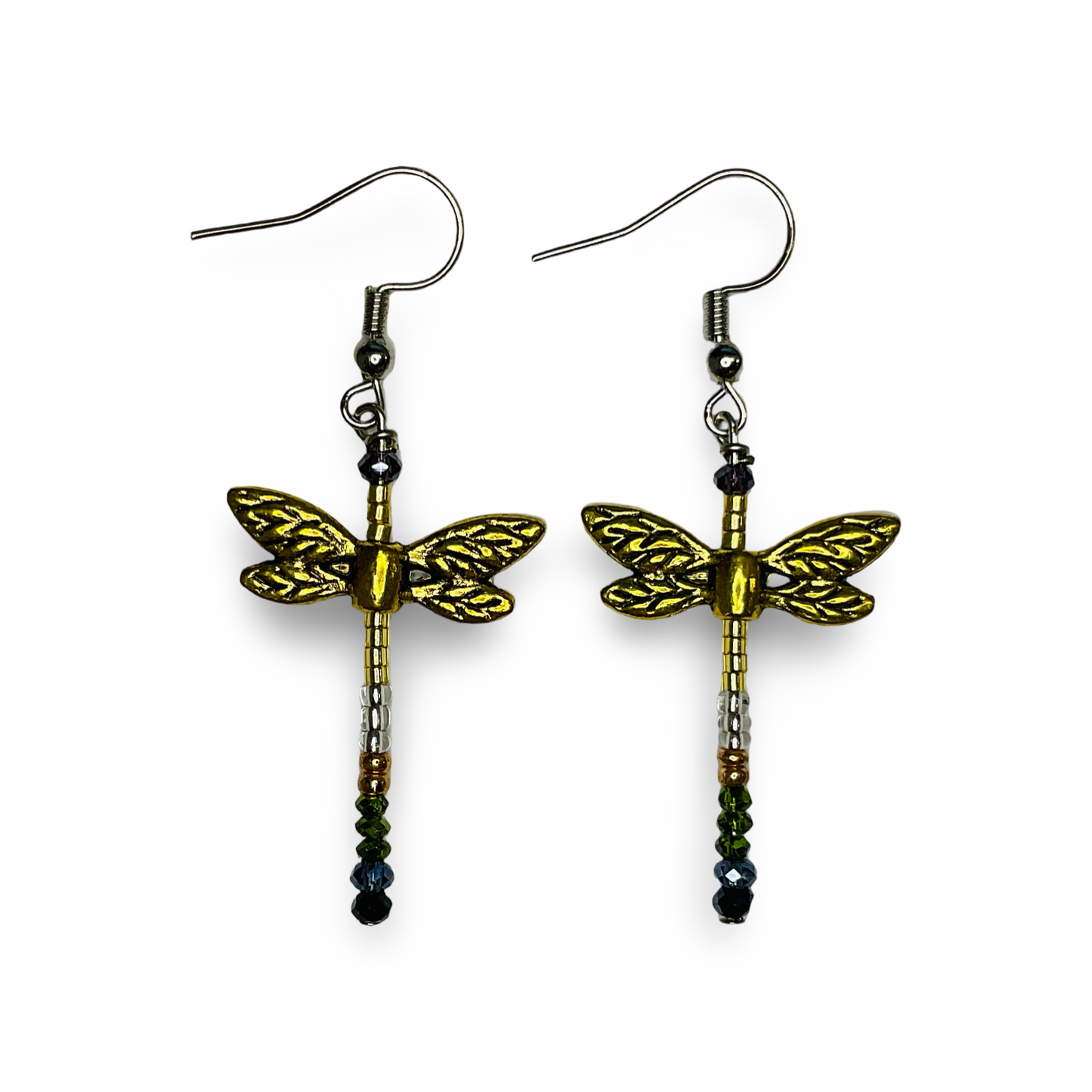 ATB Dragonfly Bead Earrings