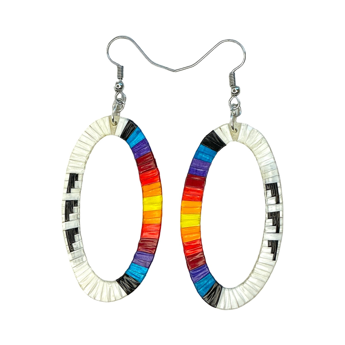 MirRC Oval Quill Earrings