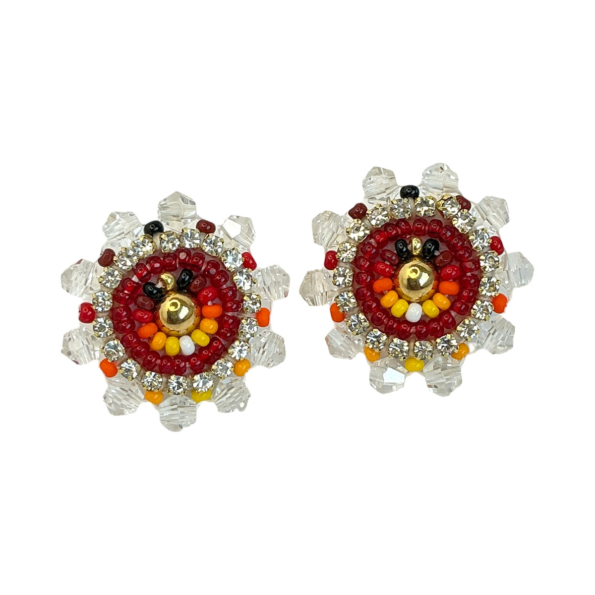 BBB Small Beaded Earrings