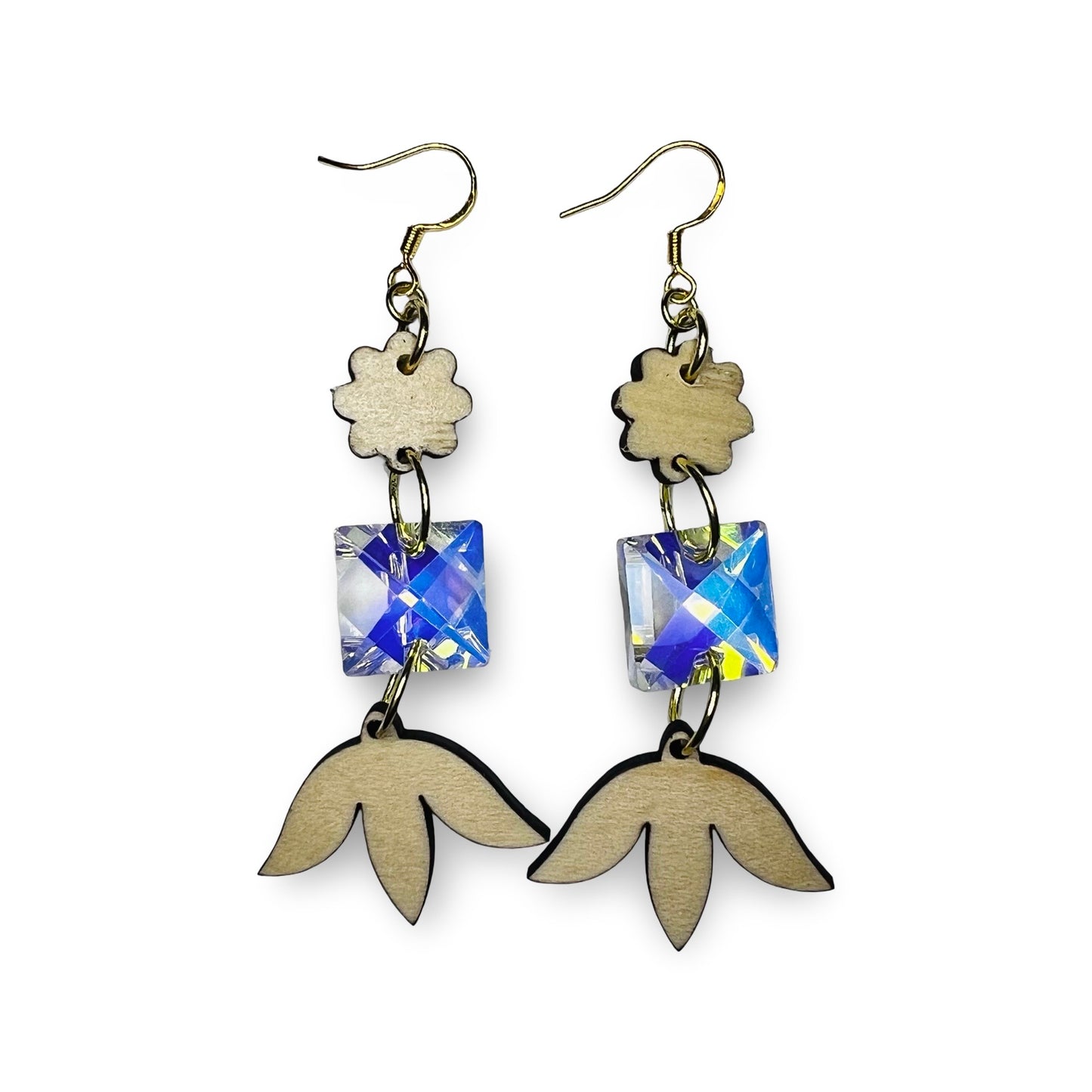 MH 3 Tier w/Gem Earrings