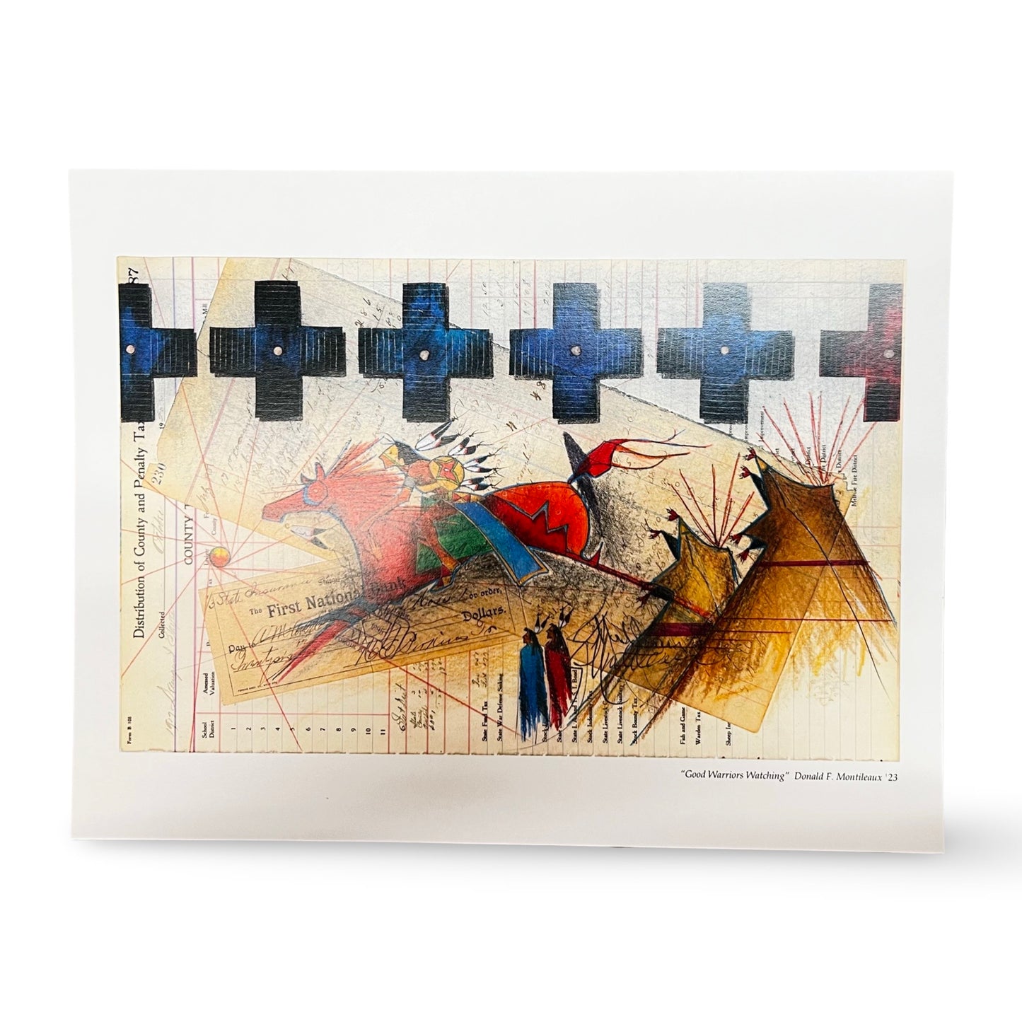 DM Good Warriors Watching Print