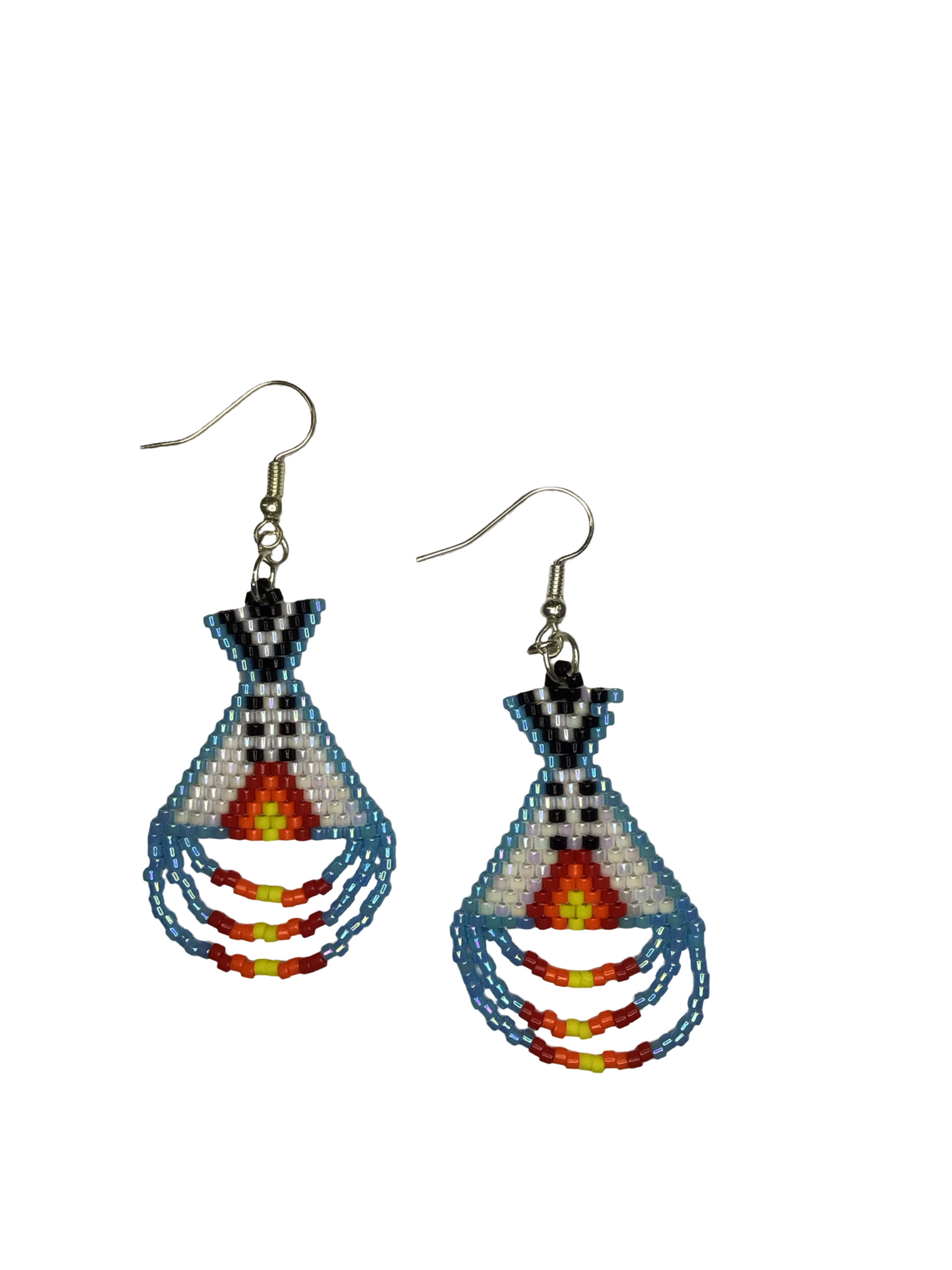 MirRC Beaded Tipi Earrings