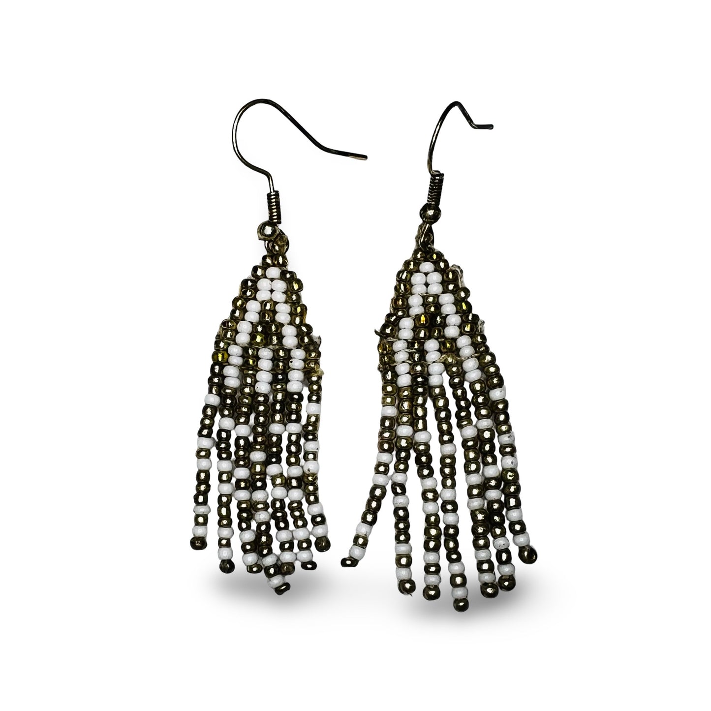 TB Brickstitch Beaded Earrings