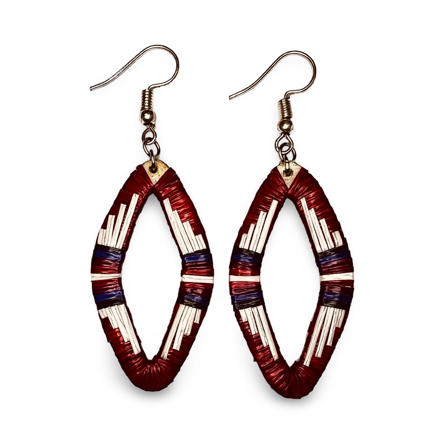 KEH Red Quill Earrings