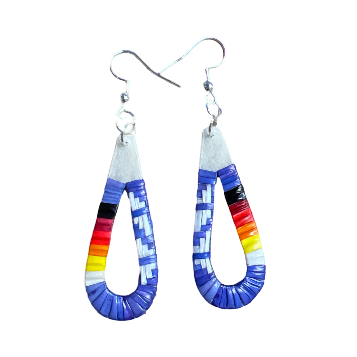 MRC Tear Drop Quill Earrings