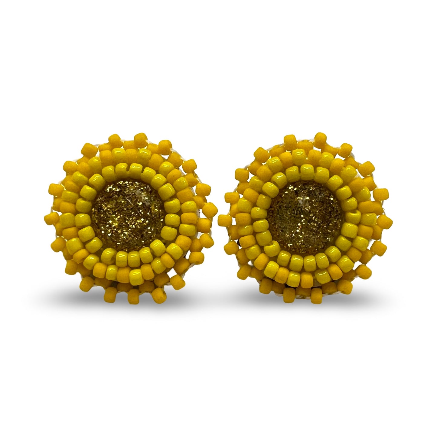 SBE Mini Beaded Cab Earrings