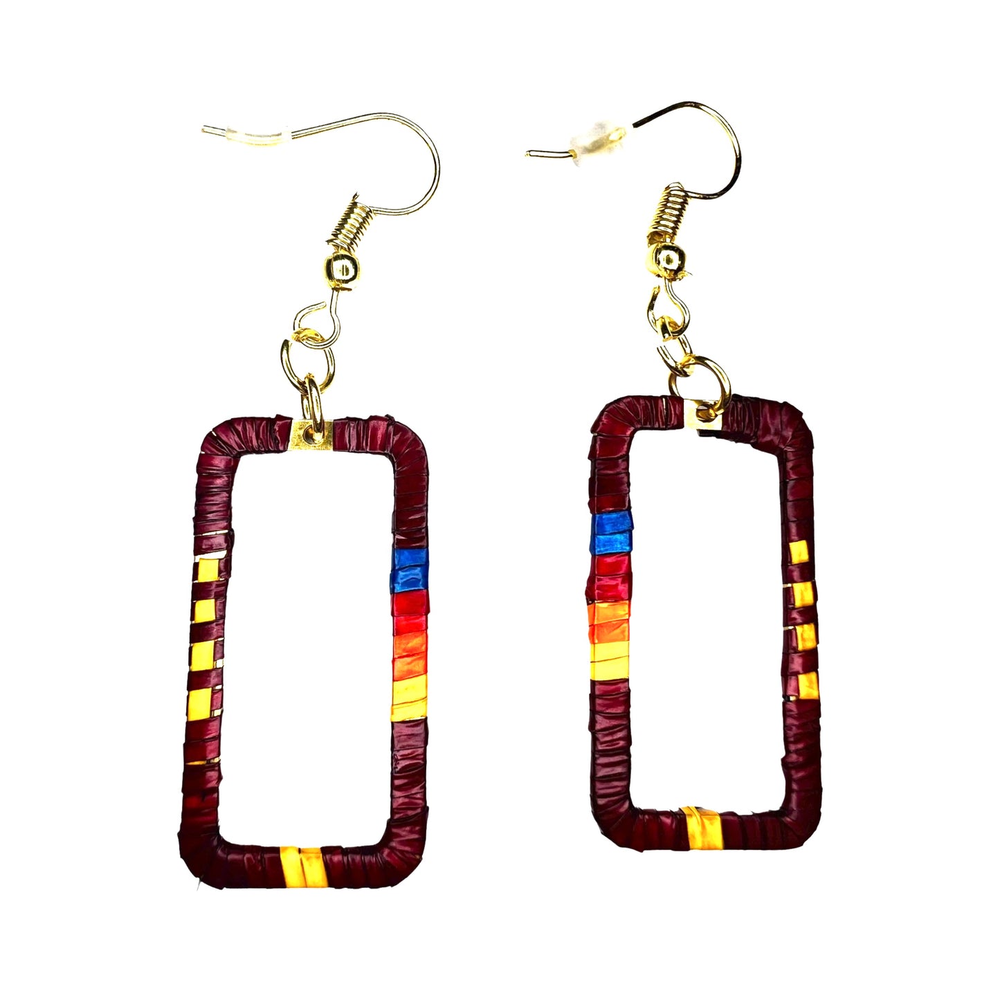 ARC 1 1/4" Rectangle Earrings
