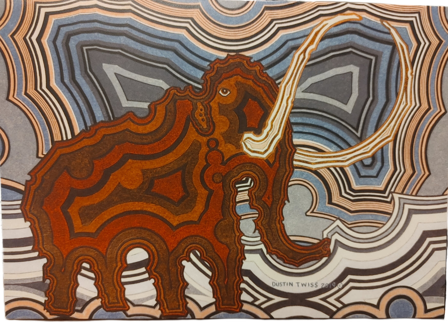 DT Wandering Bull Card