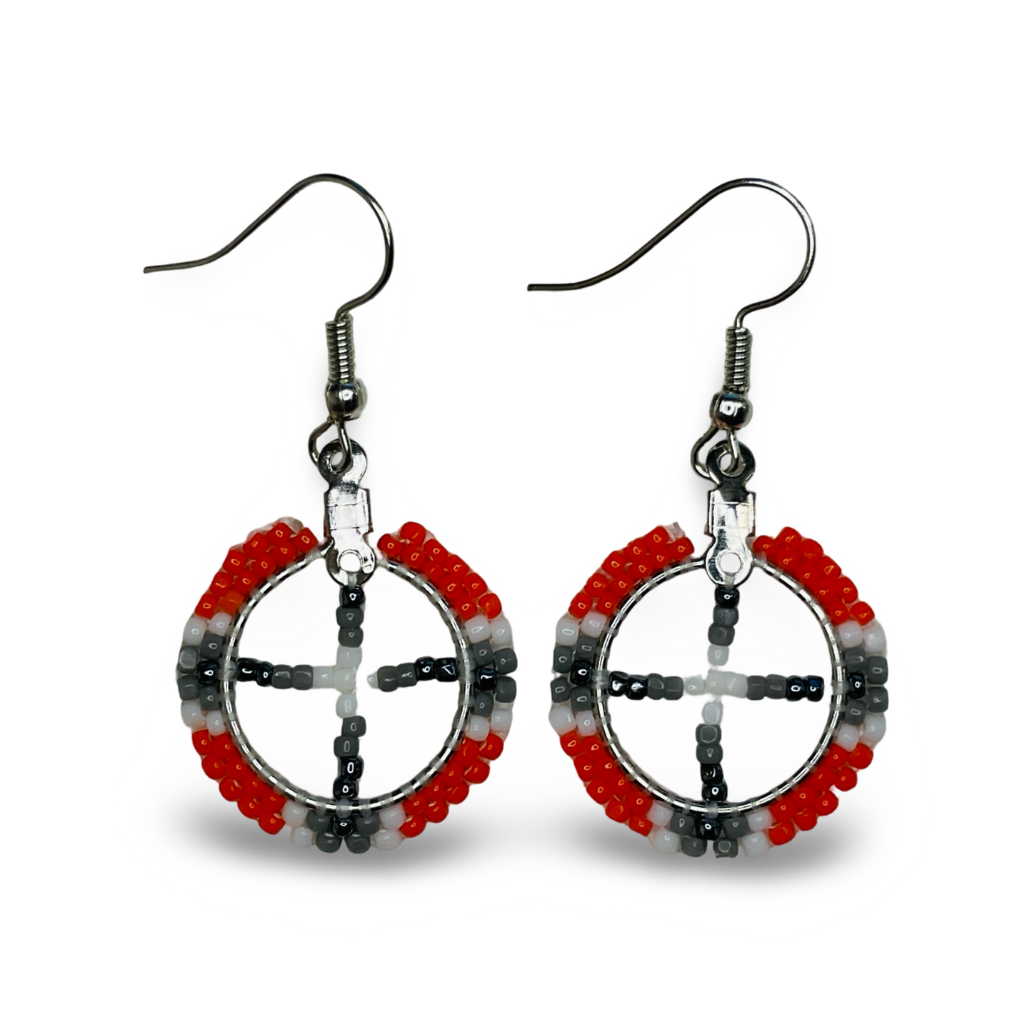 BLS Mini Circle Earrings