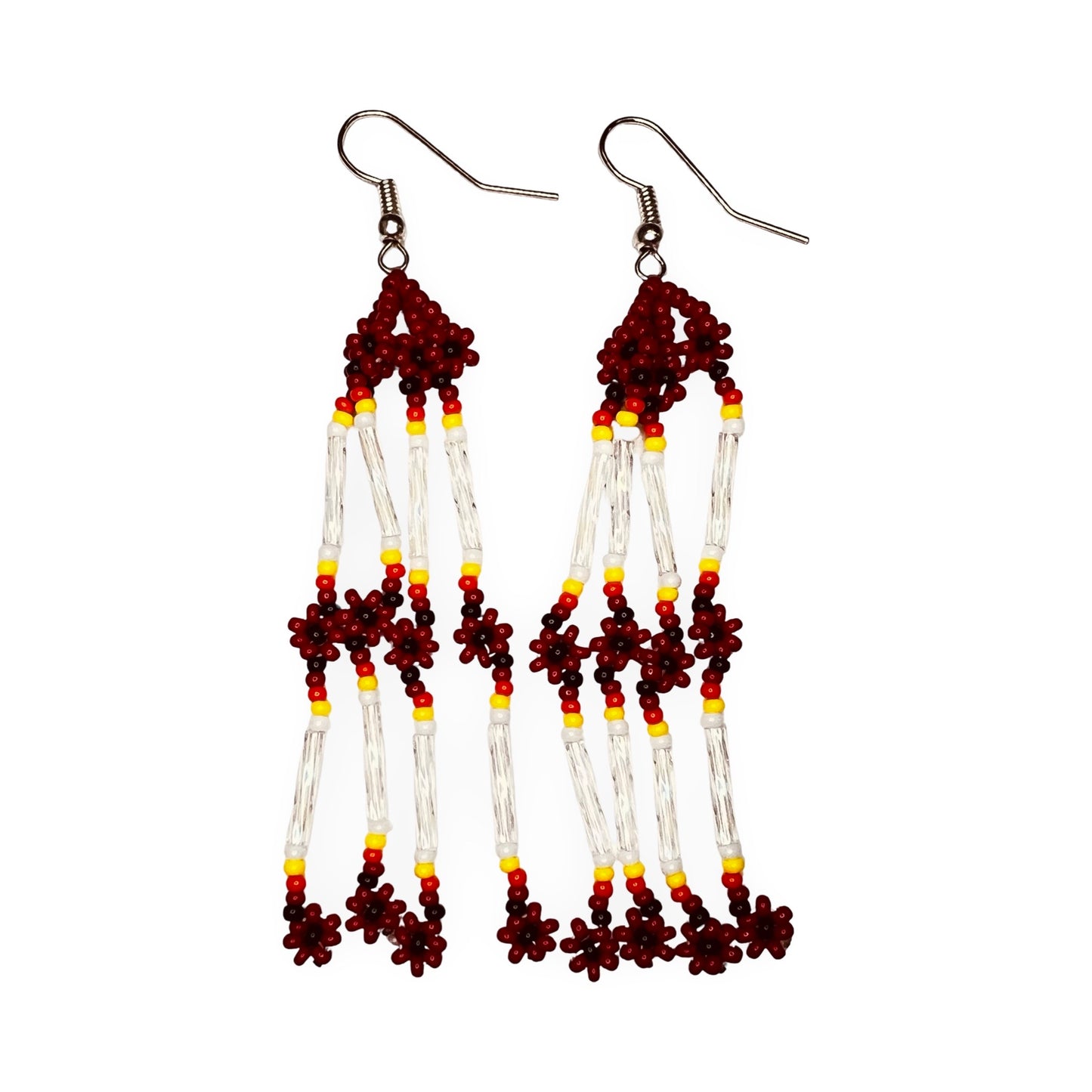 VW Daisy Chain Fringe Earrings