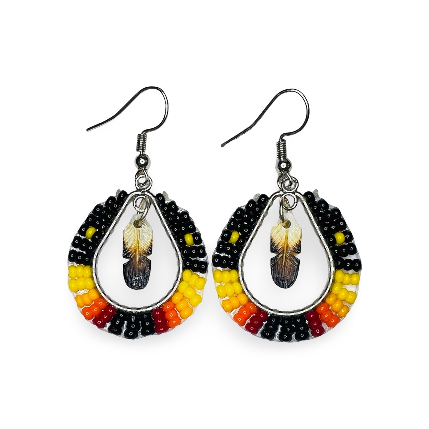 DYH Beaded Teardrop Earrings
