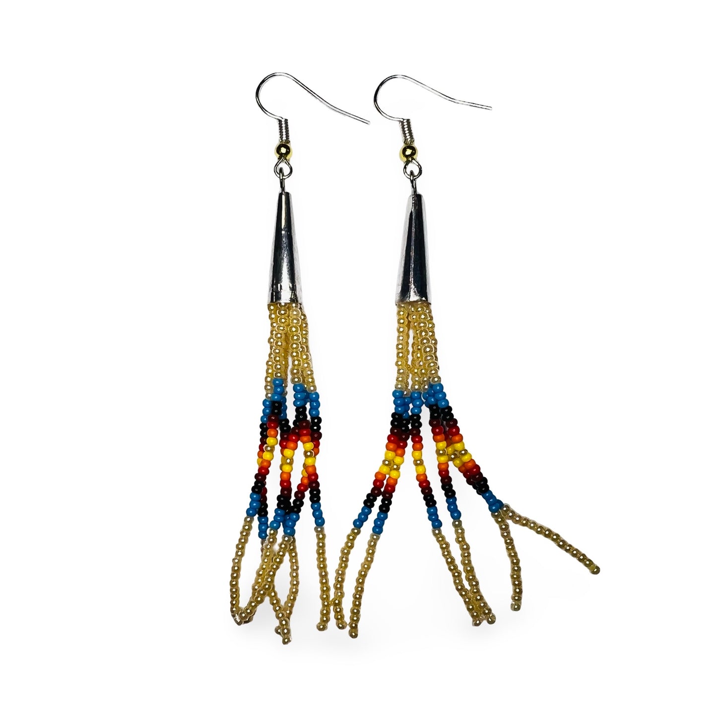 SHMH Beaded Fringe Earrings 2