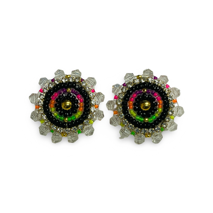 BBB Small Beaded Earrings