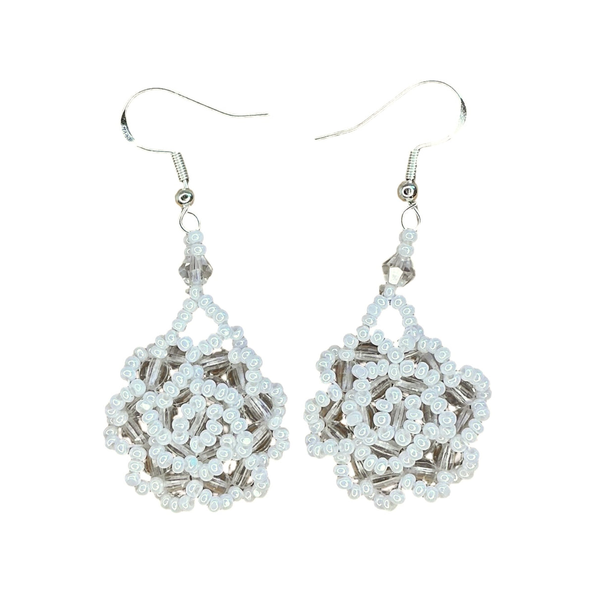LZ Rose Bead Earrings