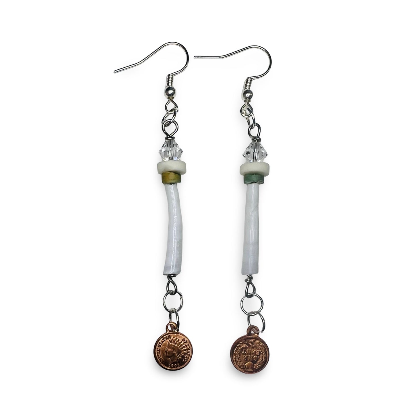 WP Small Dentalium Earrings