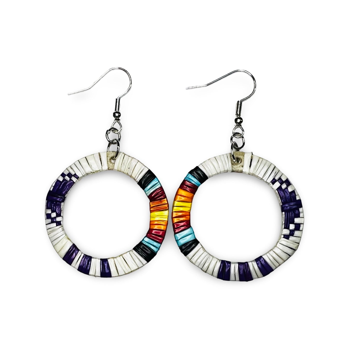 CRC Quill Circle Earrings
