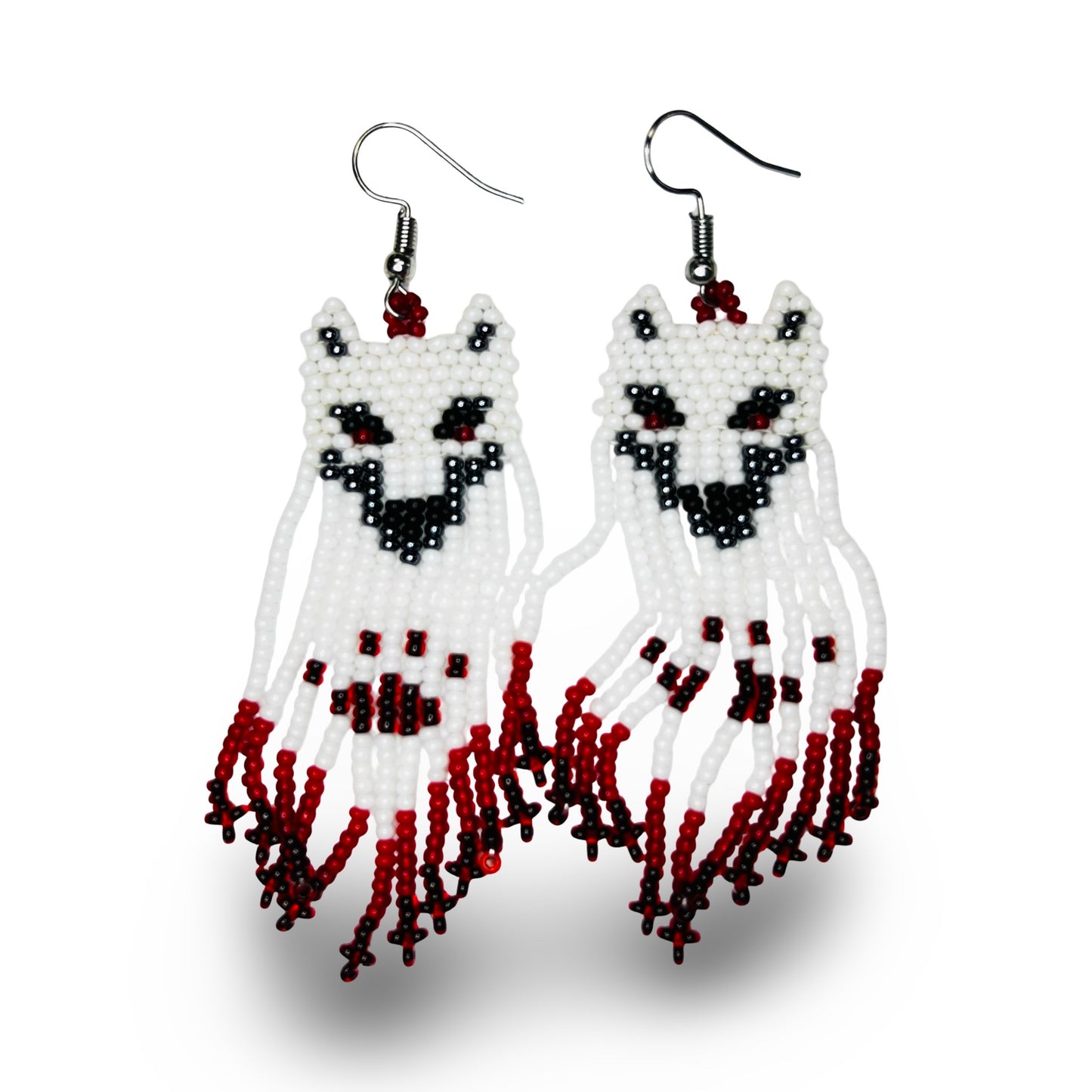 LG Wolf Earrings