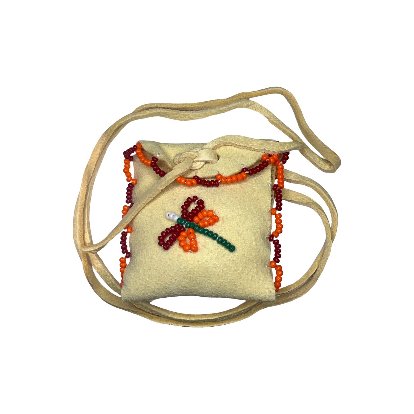 CLM Beaded Medicine Pouch