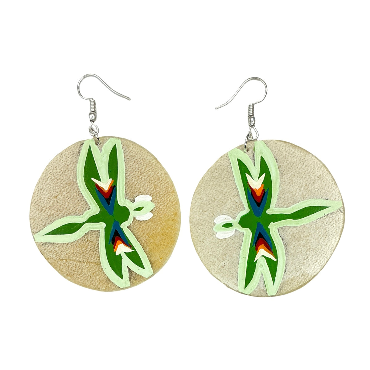 STB Dragonfly Parfleche Earrings