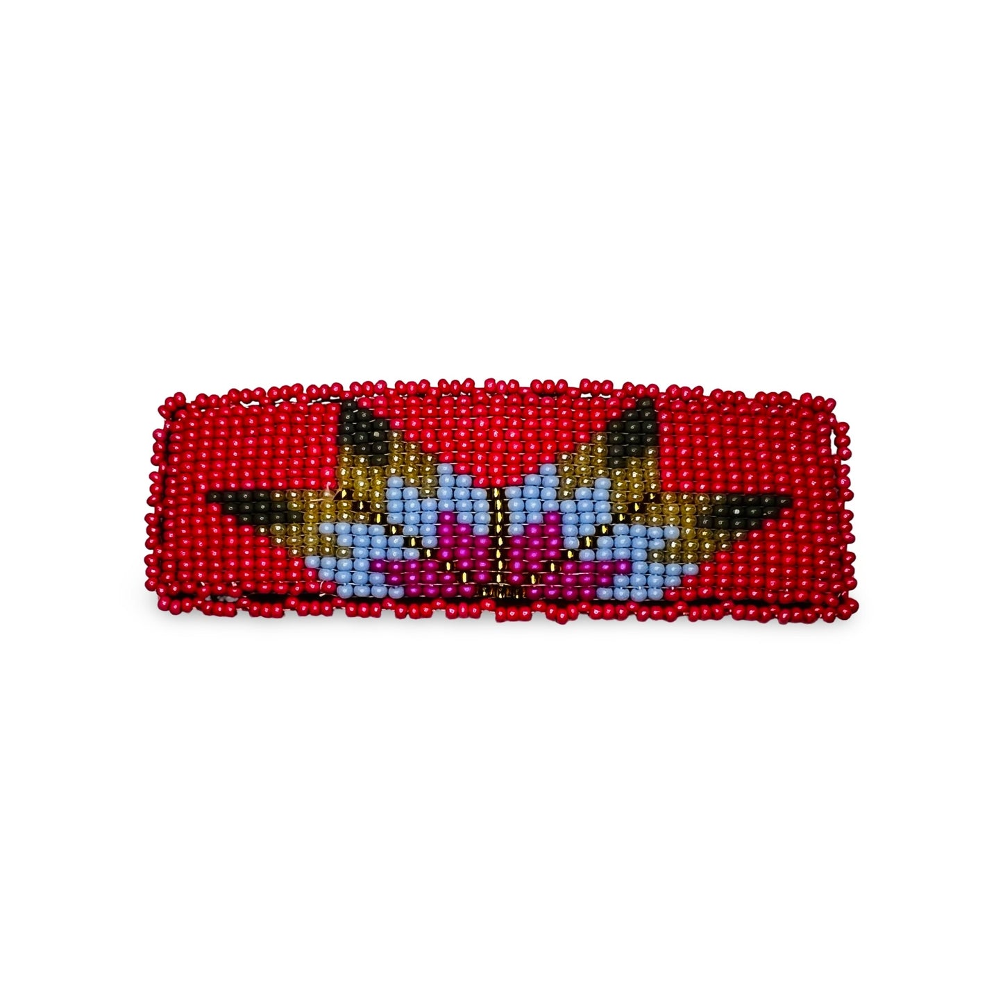 SBR Beaded Barrettes