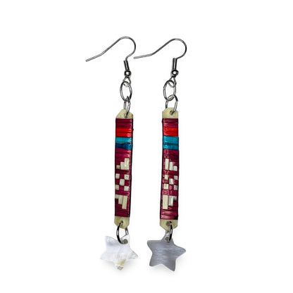 CRC Quill & Charm Earrings