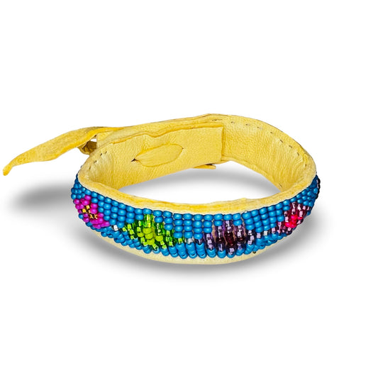 DZ Beaded Leather Bracelets