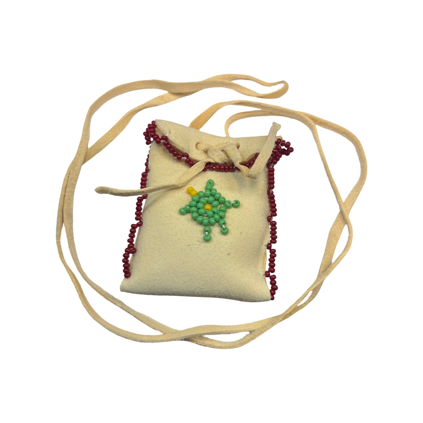 CLM Beaded Medicine Pouch
