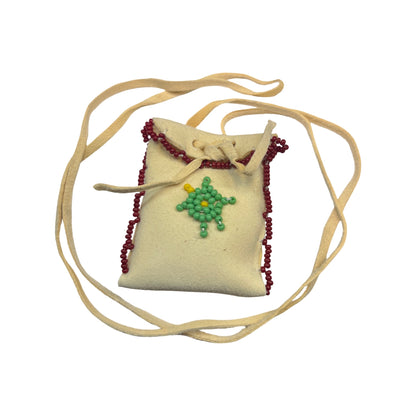 CLM Beaded Medicine Pouch