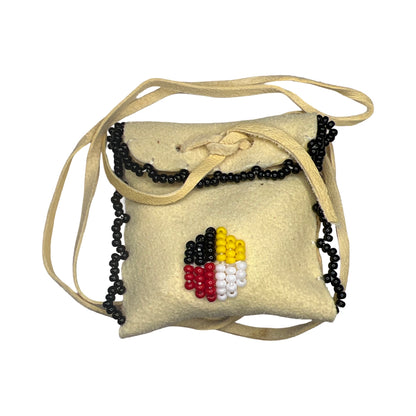 CLM Beaded Medicine Pouch