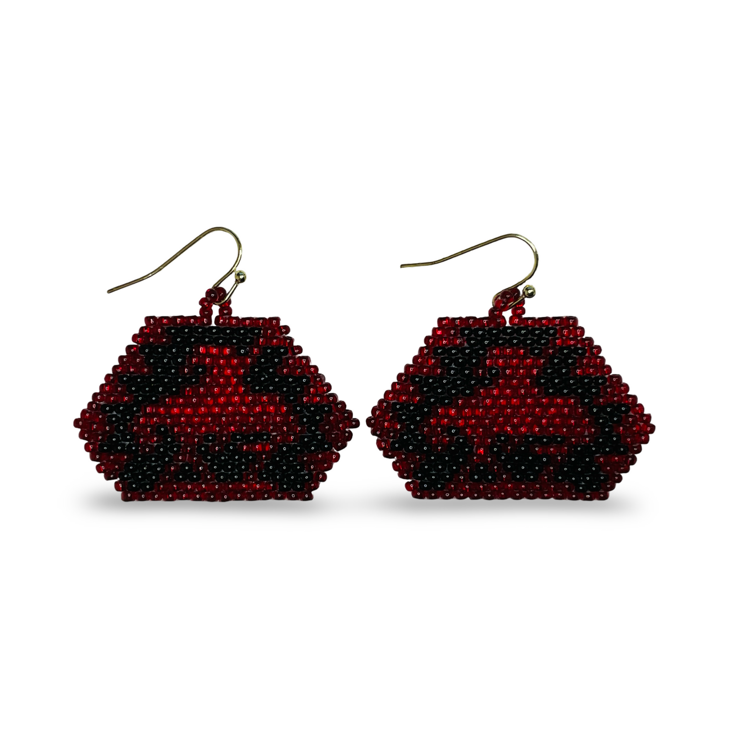 DR Brick Stitch Earrings