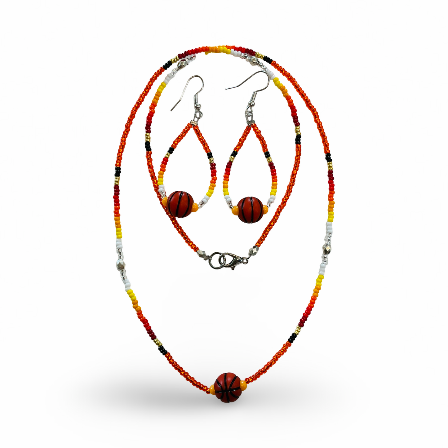 RBE Beaded Earring/Necklace Set