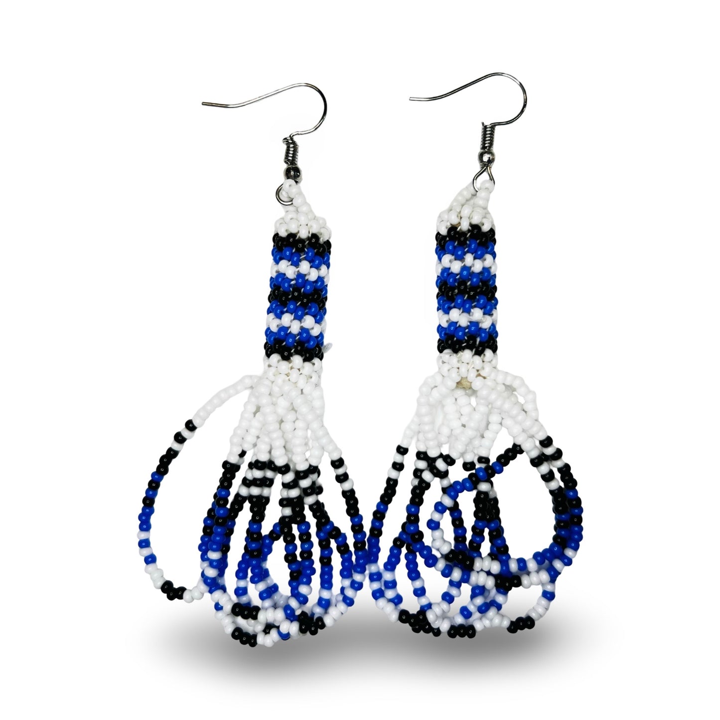 JO Beaded Fringe Earrings