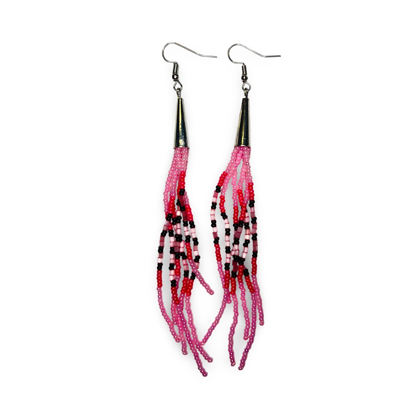 SHMH Beaded Fringe Earrings 2