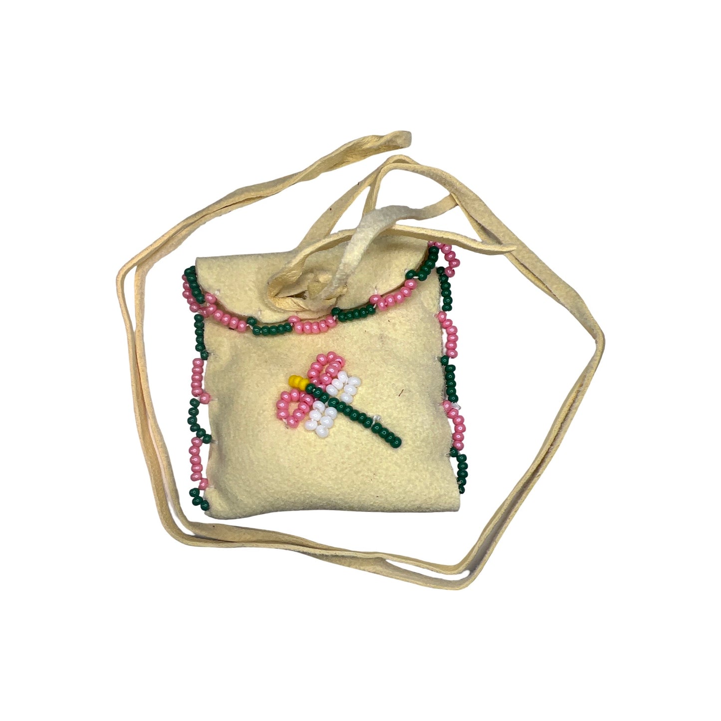 CLM Beaded Medicine Pouch
