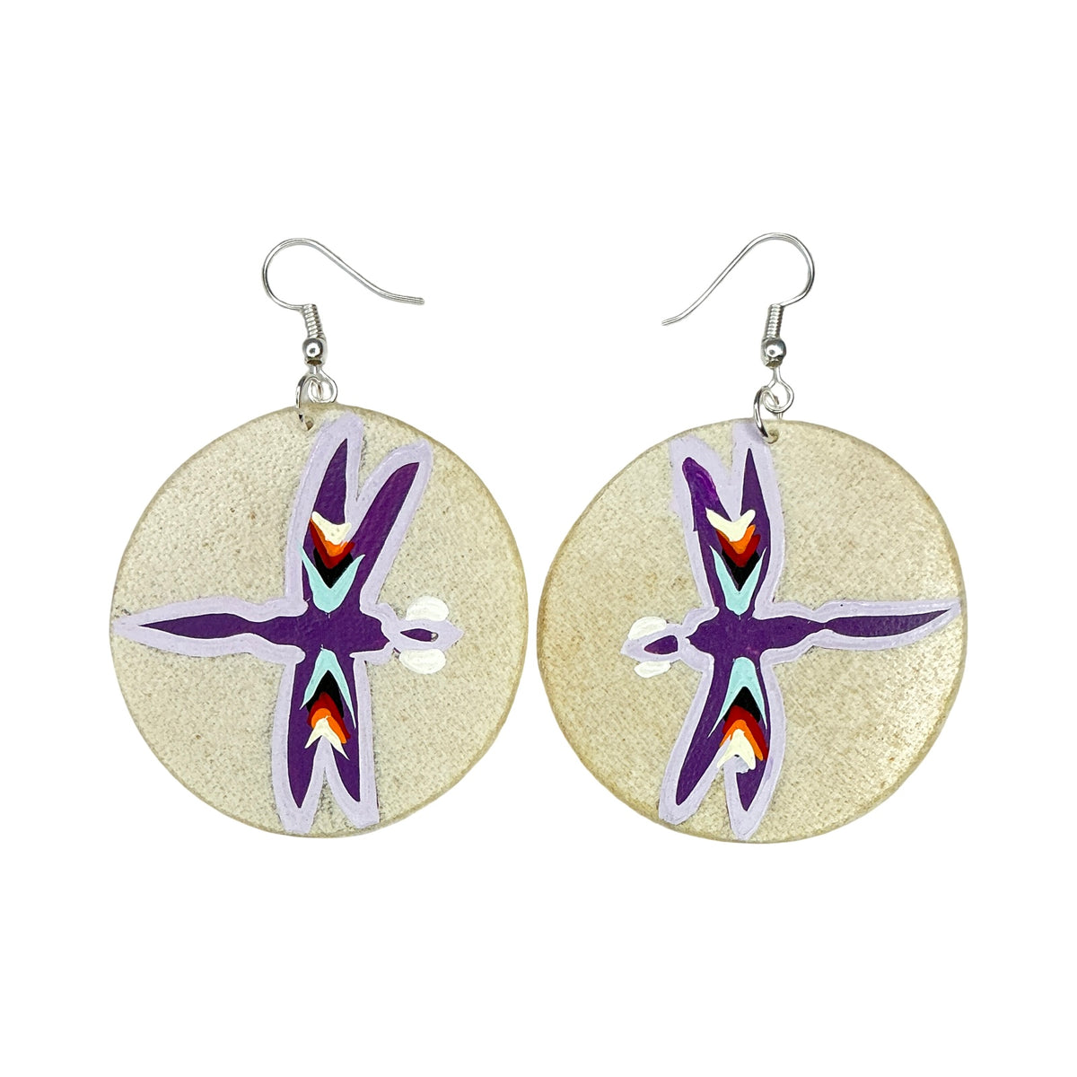 STB Dragonfly Parfleche Earrings
