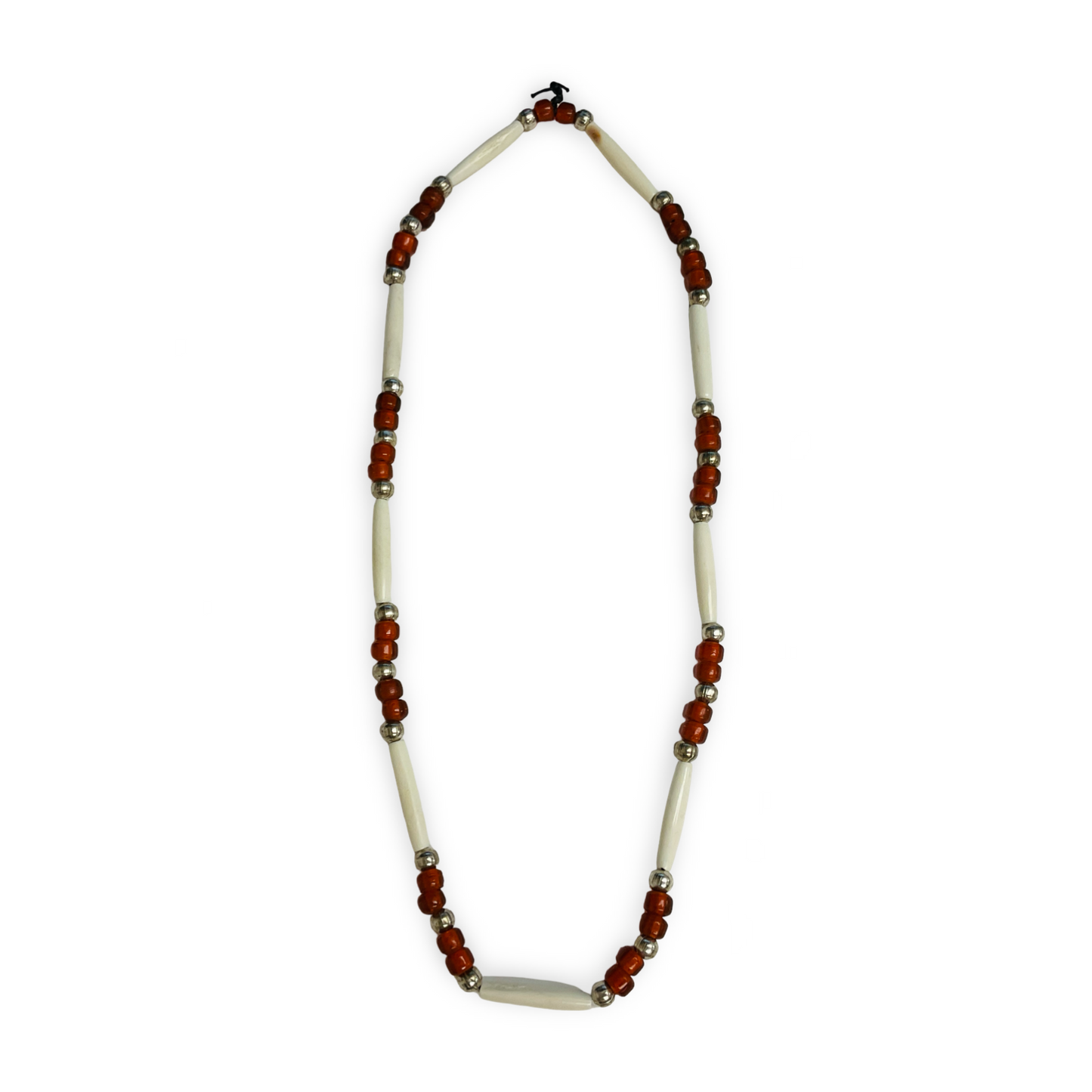 ET Single Strand Hollow Bone Necklace