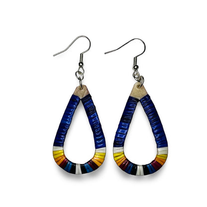 CRC Quill Tear Drop Earrings