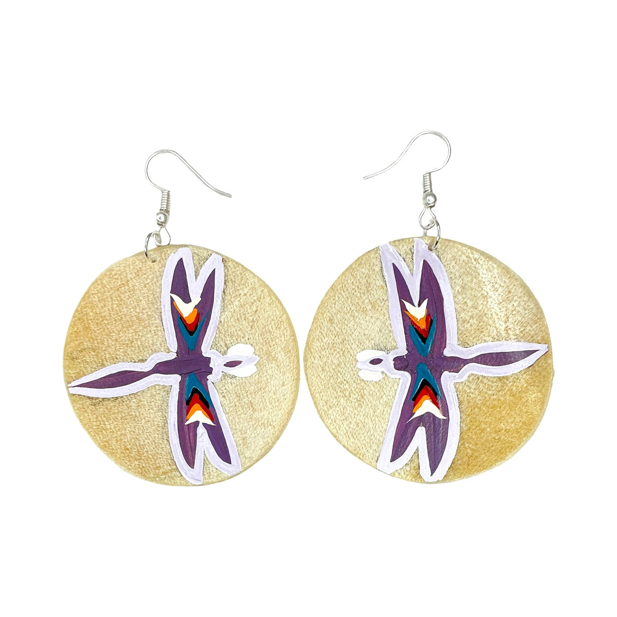 STB Dragonfly Parfleche Earrings