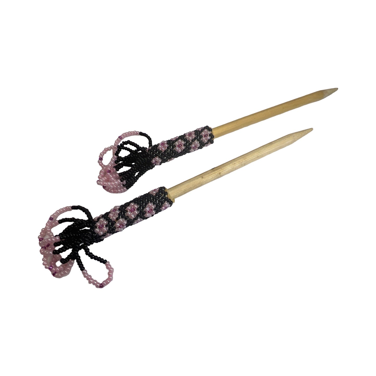 DLB 5" Beaded Hair Sticks