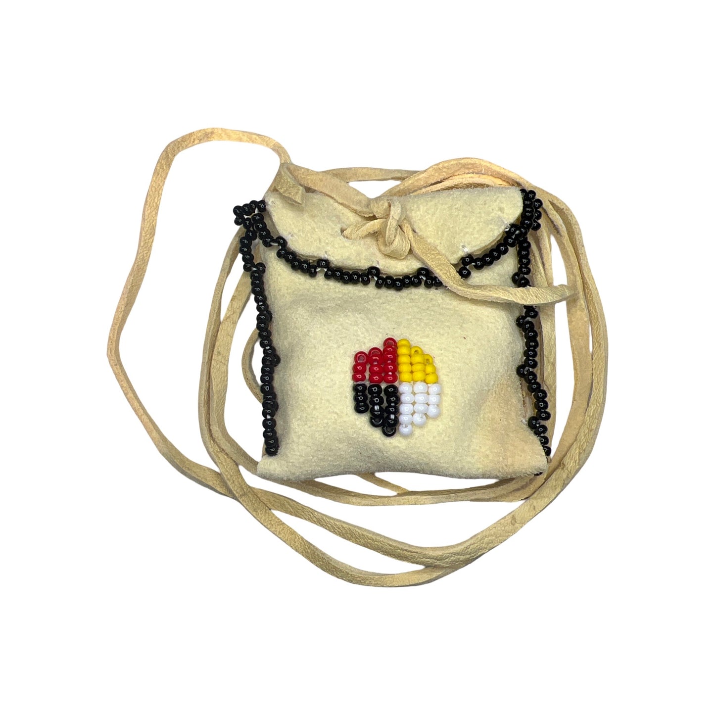 CLM Beaded Medicine Pouch